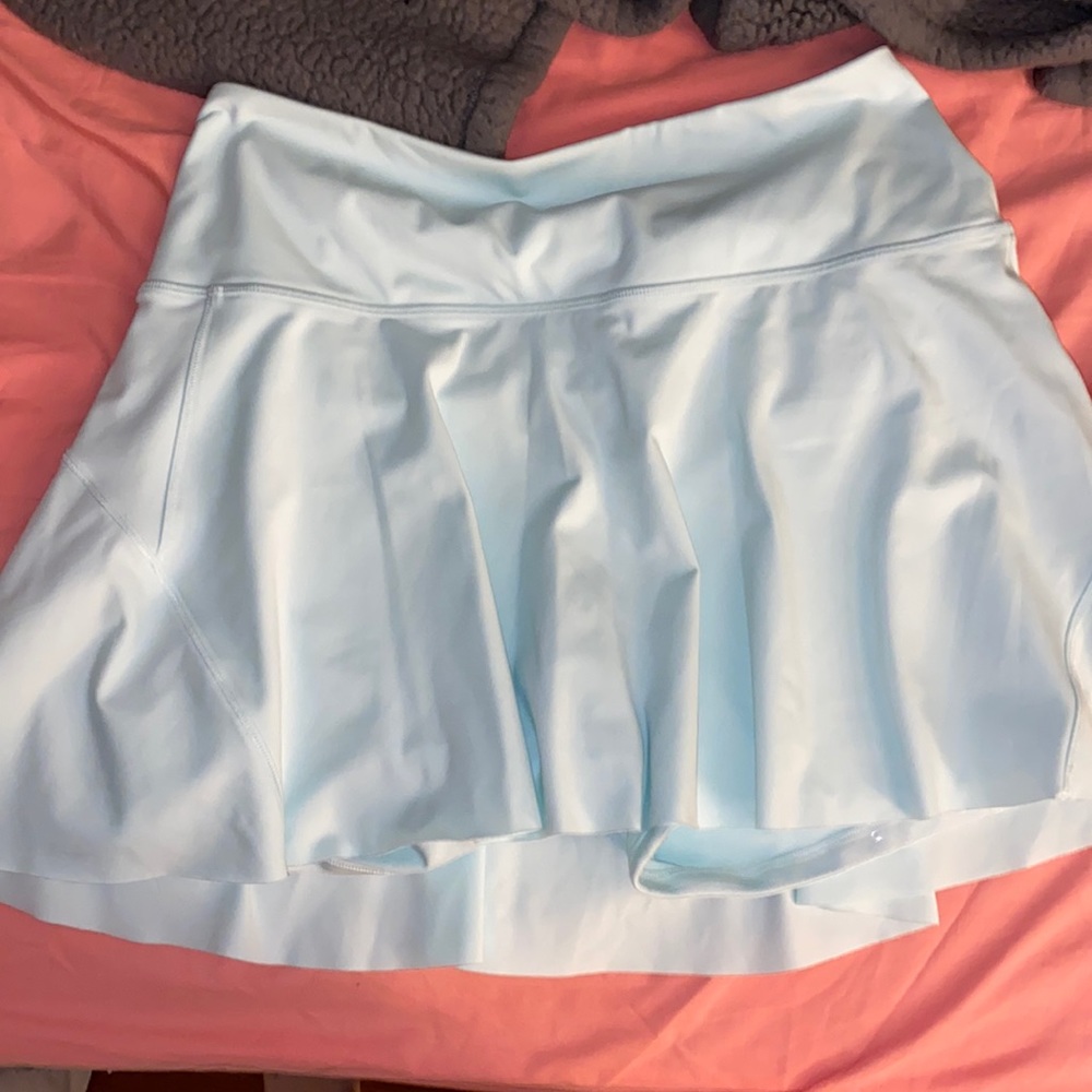 mint green athleta skirt